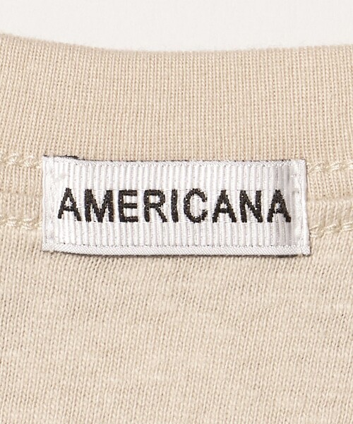 AMERICANA(アメリカーナ)の「<Americana>LIVE プリント Tシャツ(Tシャツ/カットソー・レディース・ホワイト/ベージュ・FREE)」の10枚目の写真