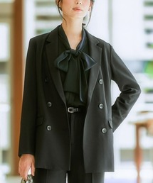 ジャケット/アウター セットアップ トップス スカート ダブルブレスト 