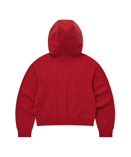 COVERNAT WOMAN（カバーナットウーマン）の「ウーマンCロゴフードパーカー レッド（パーカー・レディース・その他・WM/WS/LARGE）」の2枚目の写真