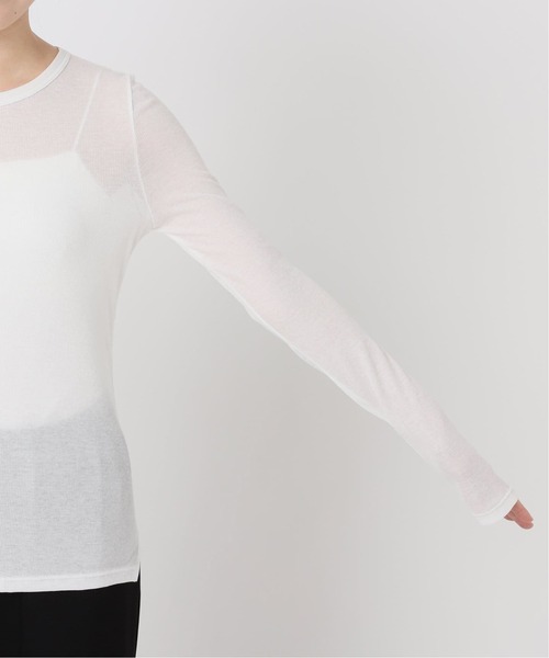 EMILY WEEK（エミリーウィーク）の「《追加11》パウダリーコットンプルオーバー（Tシャツ/カットソー・レディース・ホワイト/ブルー系その他・FREE）」の22枚目の写真