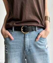 DouDou | ウォッシュレザーベルト(ベルト)