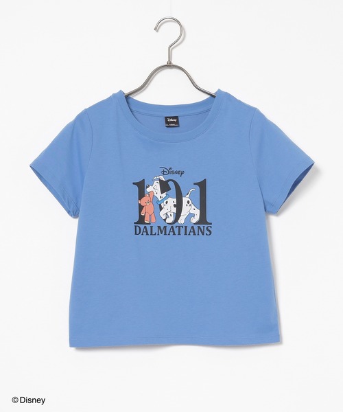 Honeys(ハニーズ)の「【ハニさら・接触冷感・UVカット】ディズニー/Tシャツ(Tシャツ/カットソー・レディース・ホワイト/ピンク/グリーン/ライトブルー/ブラック・L/M/S)」の15枚目の写真