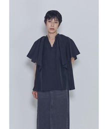 1er Arrondissement（プルミエアロンディスモン）の「シアーキュプラシルクラッフルブラウス（シャツ/ブラウス）」