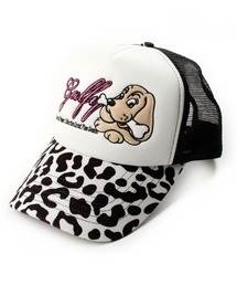 GALFY（ガルフィー）の「GALFY（ガルフィー）ギャルとギャル男のたしなみCAP/レオパード柄 メッシュキャップ（キャップ）」