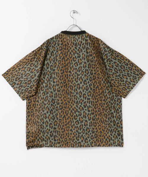 MAGIC NUMBER(マジック ナンバー)の「MAGIC NUMBER MESH LEOPARD T-SHIRTS(Tシャツ/カットソー・メンズ・ブラウン・MEDIUM/LARGE)」の5枚目の写真