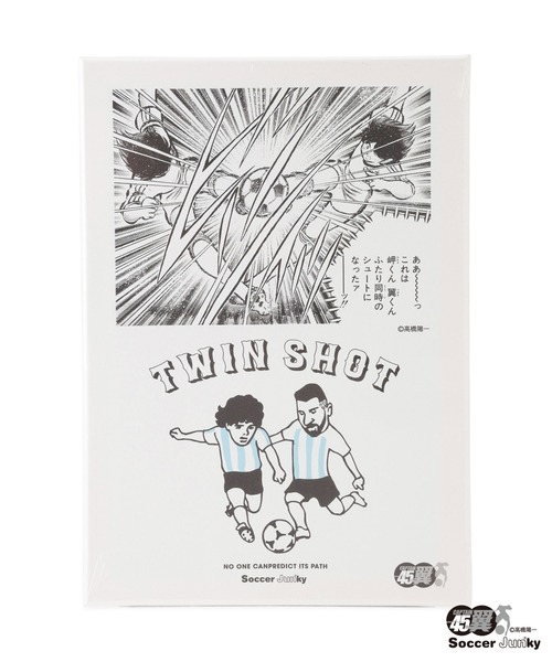 SoccerJunky(サッカージャンキー)の「【キャプテン翼×Soccer Junky】キャンバスボード(ポスター/アート・メンズ・ホワイト系その他4/ホワイト/ホワイト系その他2/ホワイト系その他5/キナリ/ホワイト系その他3/ホワイト系その他/オフホワイト・FREE)」の2枚目の写真