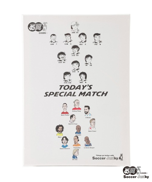 SoccerJunky(サッカージャンキー)の「【キャプテン翼×Soccer Junky】キャンバスボード(ポスター/アート・メンズ・ホワイト系その他4/ホワイト/ホワイト系その他2/ホワイト系その他5/キナリ/ホワイト系その他3/ホワイト系その他/オフホワイト・FREE)」の5枚目の写真