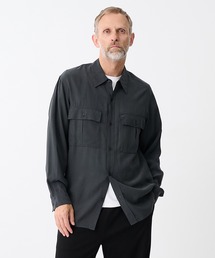 ATTACHMENT | 【ATTACHMENT/アタッチメント】CU/RY FIBRIL TAFFETA PATCH POCKET L/S SHIRT(シャツ/ブラウス)