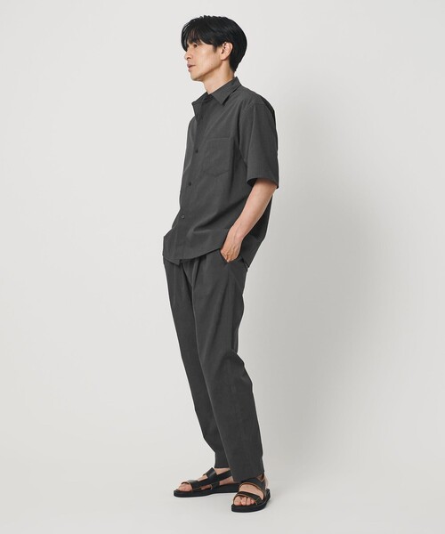 BEAUTY&YOUTH UNITED ARROWS（ビューティーアンドユースユナイテッドアローズ）の「KOMATSU PACK トロピカル 1P テーパード イージー パンツ NO.6 ストレッチ 吸水速乾 UVカット セットアップ対応（その他パンツ・メンズ・ダークグレー/ベージュ/ブラック・L/S/M/XL）」の8枚目の写真