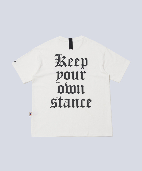 STANCE SEOUL(スタンス・ソウル)の「GOTHIC K.Y.O.S SEASON TOP (OFF WHITE)(Tシャツ/カットソー・レディース・その他・X-LARGE/MEDIUM/SMALL/LARGE)」の1枚目の写真