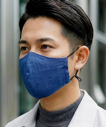 DOUBLE JAPAN（ダブルジャパン）の「【日本製】メンズデニムガーゼ立体型マスク（マスク）」