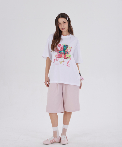DYSFUNCT(ディスファンクト)の「FUNCT STUDDED BEARS T-SHIRT(WHITE)(Tシャツ/カットソー・レディース・その他・SMALL/MEDIUM/LARGE)」の2枚目の写真