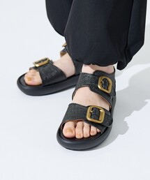Au BANNISTER | 【販売店舗限定】ダブルベルトサンダル(サンダル)