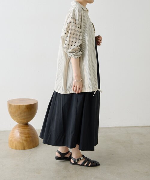 ear PAPILLONNER（イアパピヨネ）の「キャミワンピース【SUM1 STYLE】（ワンピース・レディース・ブラック・FREE）」の11枚目の写真