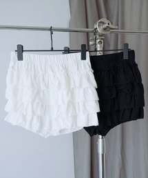 ティアードフリルショートパンツ