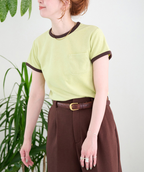 est セット りりーりんさん専用 ZOZO先行販売】手洗い可 / Gleamy / グリーミー パイルリンガーTEE（T