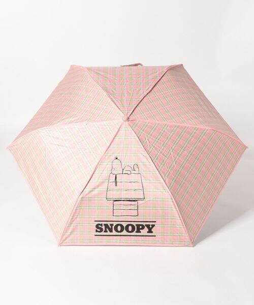 LOWRYS FARM(ローリーズファーム)の「【SNOOPY】miniカサ 647134/GOODS(折りたたみ傘・レディース・ピンク/ブラック・FREE)」の12枚目の写真