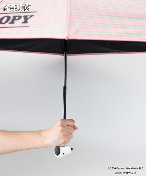 LOWRYS FARM(ローリーズファーム)の「【SNOOPY】miniカサ 647134/GOODS(折りたたみ傘・レディース・ピンク/ブラック・FREE)」の15枚目の写真