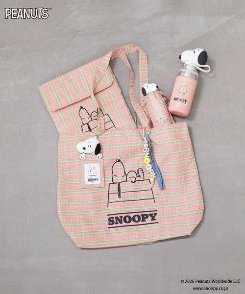 LOWRYS FARM(ローリーズファーム)の「【SNOOPY】miniカサ 647134/GOODS(折りたたみ傘・レディース・ピンク/ブラック・FREE)」の16枚目の写真
