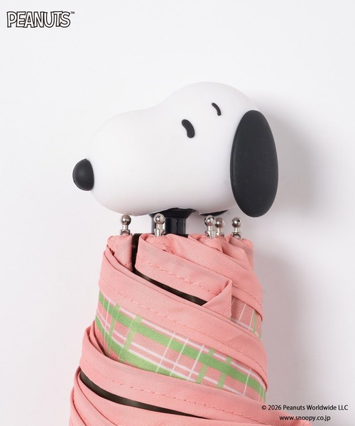 LOWRYS FARM(ローリーズファーム)の「【SNOOPY】miniカサ 647134/GOODS(折りたたみ傘・レディース・ピンク/ブラック・FREE)」の20枚目の写真