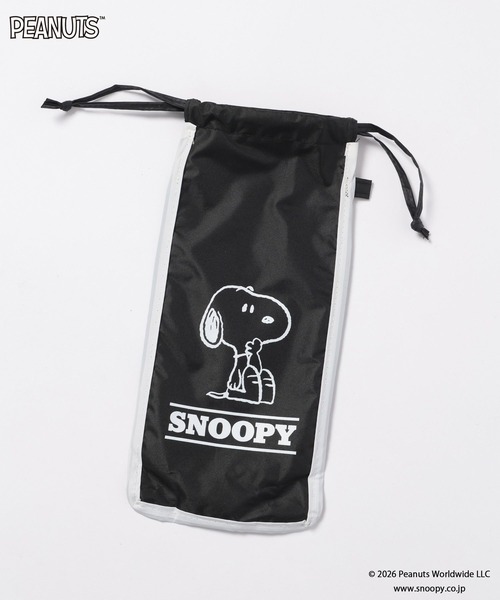 LOWRYS FARM(ローリーズファーム)の「【SNOOPY】miniカサ 647134/GOODS(折りたたみ傘・レディース・ピンク/ブラック・FREE)」の3枚目の写真