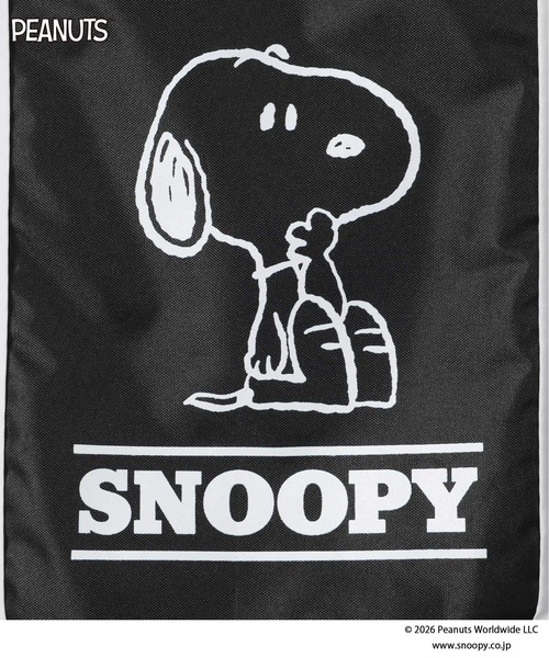 LOWRYS FARM(ローリーズファーム)の「【SNOOPY】miniカサ 647134/GOODS(折りたたみ傘・レディース・ピンク/ブラック・FREE)」の5枚目の写真