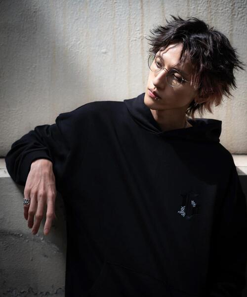 gibous(ギボス)の「gibous/ギボス/G hoodie(パーカー・レディース・グレー/ブラック・F)」の3枚目の写真
