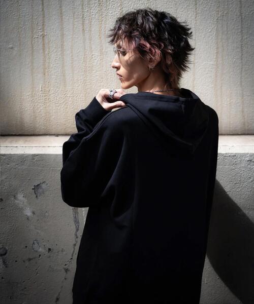 gibous(ギボス)の「gibous/ギボス/G hoodie(パーカー・レディース・グレー/ブラック・F)」の4枚目の写真