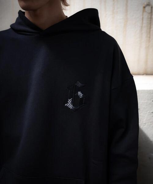 gibous(ギボス)の「gibous/ギボス/G hoodie(パーカー・レディース・グレー/ブラック・F)」の7枚目の写真