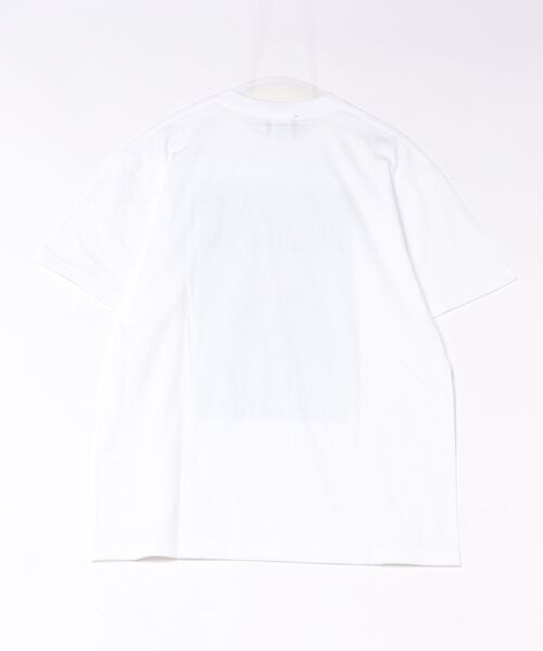 minius(ミニウス)の「【MARILYN MONROE/マリリン・モンロー】フォトTシャツ ピグメント染め ヴィンテージ ユニセックス スカイブルーフォト ビッグロゴプリント(Tシャツ/カットソー・メンズ・ホワイト/ブラック・SMALL/MEDIUM/LARGE/X-LARGE)」の3枚目の写真