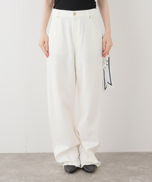 journal standard L'essage | DARKPARK/ダークパーク LISA - SCARF ADORNED LOOSE FIT パンツ(デニムパンツ)