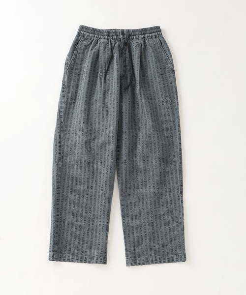 JOURNAL STANDARD relume(ジャーナルスタンダード レリューム)の「ガーメントダイ サッカーチェック イージーパンツ(その他パンツ・メンズ・ネイビー/ブラック/ブラウン・LARGE/MEDIUM)」の13枚目の写真