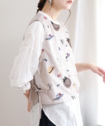 EMAGO いろんな帽子刺繍ベスト