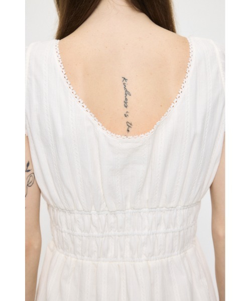 MOUSSY(マウジー)の「COTTON LACE MINI ドレス(ワンピース・レディース・ブラック/ネイビー/ホワイト・1/2)」の15枚目の写真