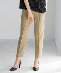 WHITE JOOLA（ホワイトジョーラ）の「【 ラクして整うカセット服 】 さらさらオックス・テーパードパンツ（スーツパンツ）」