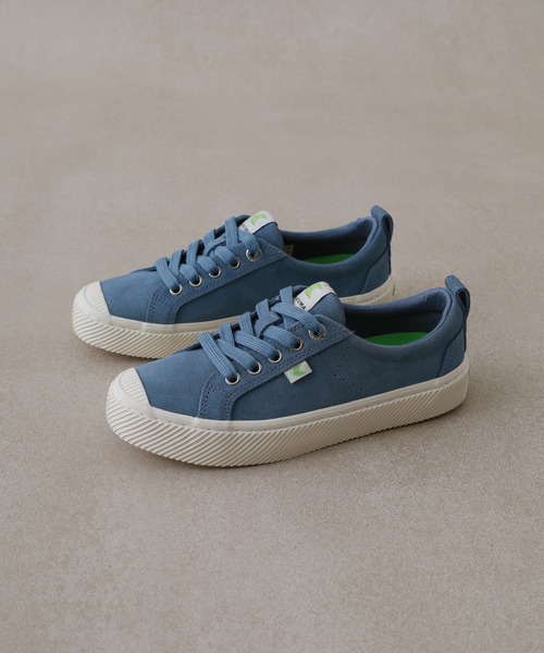 CARIUMA（カリウマ）の「OCA Low Suede Sneaker スウェード スニーカー（スニーカー・メンズ・ブルー/ライトグレー・US-7/US-7h/US-6/US8/US-8/US8.5/US-6h/US-9）」の5枚目の写真