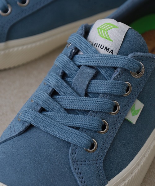 CARIUMA（カリウマ）の「OCA Low Suede Sneaker スウェード スニーカー（スニーカー・メンズ・ブルー/ライトグレー・US-7/US-7h/US-6/US8/US-8/US8.5/US-6h/US-9）」の7枚目の写真