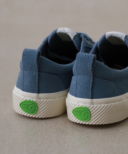 CARIUMA（カリウマ）の「OCA Low Suede Sneaker スウェード スニーカー（スニーカー・メンズ・ブルー/ライトグレー・US-7/US-7h/US-6/US8/US-8/US8.5/US-6h/US-9）」の11枚目の写真