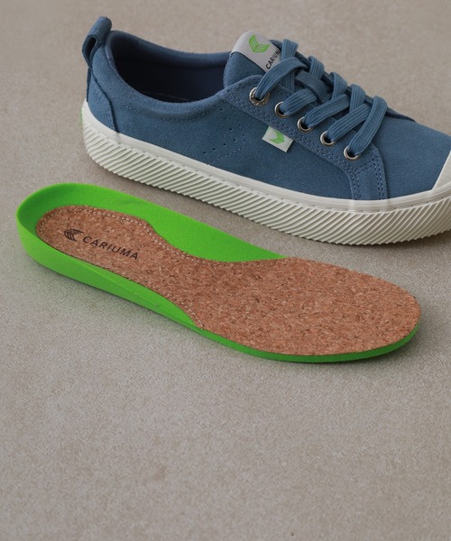 CARIUMA（カリウマ）の「OCA Low Suede Sneaker スウェード スニーカー（スニーカー・メンズ・ブルー/ライトグレー・US-7/US-7h/US-6/US8/US-8/US8.5/US-6h/US-9）」の14枚目の写真