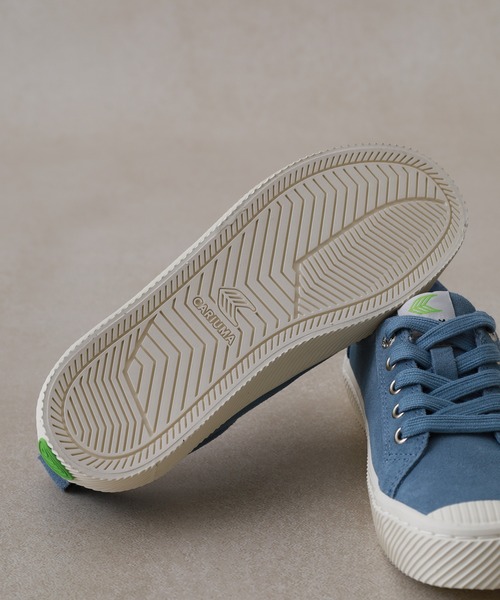 CARIUMA（カリウマ）の「OCA Low Suede Sneaker スウェード スニーカー（スニーカー・メンズ・ブルー/ライトグレー・US-7/US-7h/US-6/US8/US-8/US8.5/US-6h/US-9）」の17枚目の写真