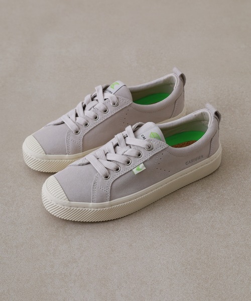 CARIUMA（カリウマ）の「OCA Low Suede Sneaker スウェード スニーカー（スニーカー・メンズ・ブルー/ライトグレー・US-7/US-7h/US-6/US8/US-8/US8.5/US-6h/US-9）」の4枚目の写真
