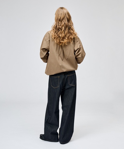 WETTEMPT(ウィテンプト)の「MICRO CHECK L/S SHIRT / マイクロチェックL/Sシャツ(シャツ/ブラウス・メンズ・ブルー/ネイビー/ブラウン・SMALL/MEDIUM/LARGE)」の13枚目の写真