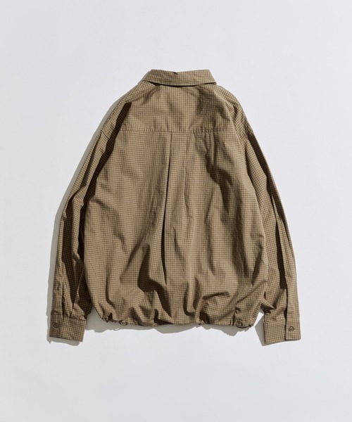 WETTEMPT(ウィテンプト)の「MICRO CHECK L/S SHIRT / マイクロチェックL/Sシャツ(シャツ/ブラウス・メンズ・ブルー/ネイビー/ブラウン・SMALL/MEDIUM/LARGE)」の5枚目の写真