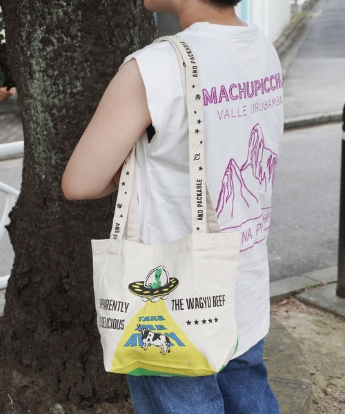 GLOBAL FORME CONCRETE(グローバルフォルムコンクリート)の「【AND PACKABLE】MTBP(ミニトートバッグ)(トートバッグ・レディース・その他7/その他2/その他6/その他8/その他4/その他1/その他9/その他5/その他3・FREE)」の5枚目の写真
