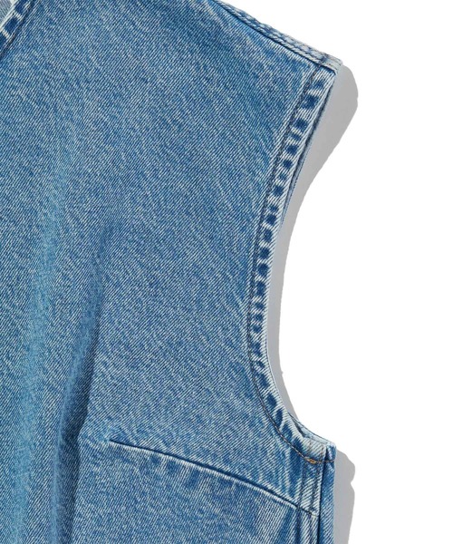 Levi's(リーバイス)の「Levi's/リーバイス デニムTシャツ(Tシャツ/カットソー・レディース・インディゴブルー・XS/M/S)」の7枚目の写真