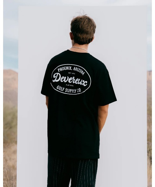 DEVEREUX GOLF(デヴァローゴルフ)の「Golf Supply Co. Tee(Tシャツ/カットソー・メンズ・ブラック・X-LARGE/LARGE/MEDIUM/SMALL)」の3枚目の写真