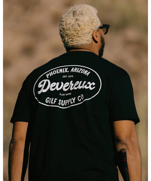 DEVEREUX GOLF(デヴァローゴルフ)の「Golf Supply Co. Tee(Tシャツ/カットソー・メンズ・ブラック・X-LARGE/LARGE/MEDIUM/SMALL)」の8枚目の写真
