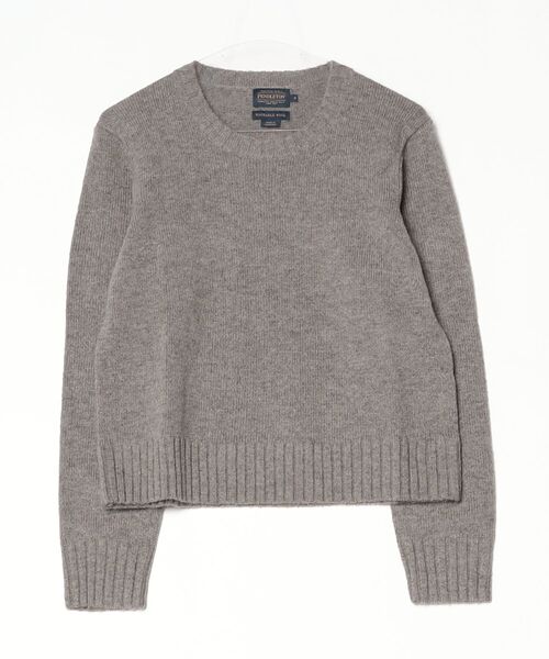 PENDLETON（ペンドルトン）の「【T20】【PENDLETON/ペンドルトン】RILAXED CREW PULLOVER（ニット/セーター・レディース・ブルー/マスタード/グレー/チャコールグレー・MEDIUM/SMALL）」の7枚目の写真