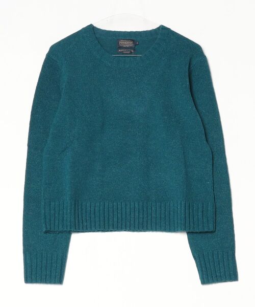 PENDLETON（ペンドルトン）の「【T20】【PENDLETON/ペンドルトン】RILAXED CREW PULLOVER（ニット/セーター・レディース・ブルー/マスタード/グレー/チャコールグレー・MEDIUM/SMALL）」の8枚目の写真