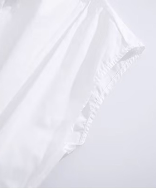 AsheKsha(アシクシャ)の「リボン付きウエストマーク半袖シャツ(シャツ/ブラウス・レディース・ホワイト・S/M)」の18枚目の写真